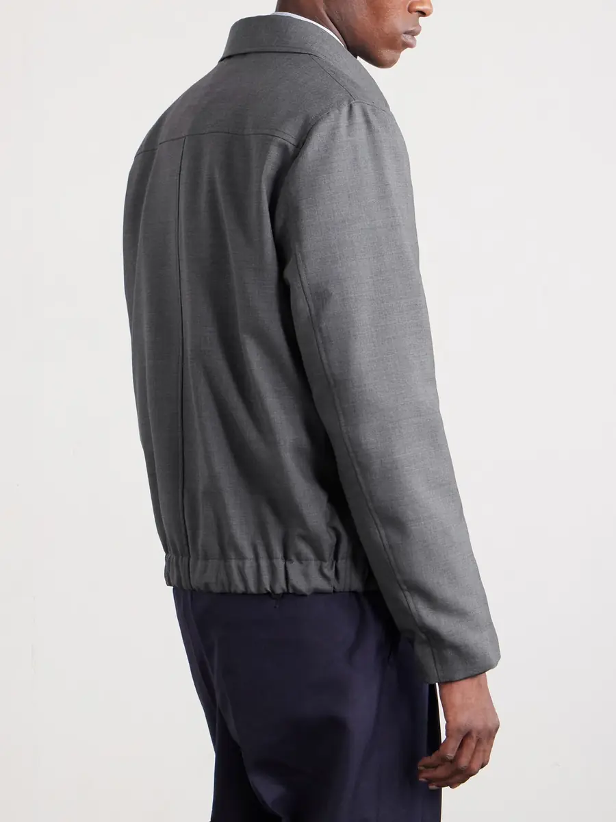 Slowear Wool-Canvas Blouson Jacket - Men | Thumbnail 4 Slowear Wool-Canvas Blouson Jacket - Men | Thumbnail 4