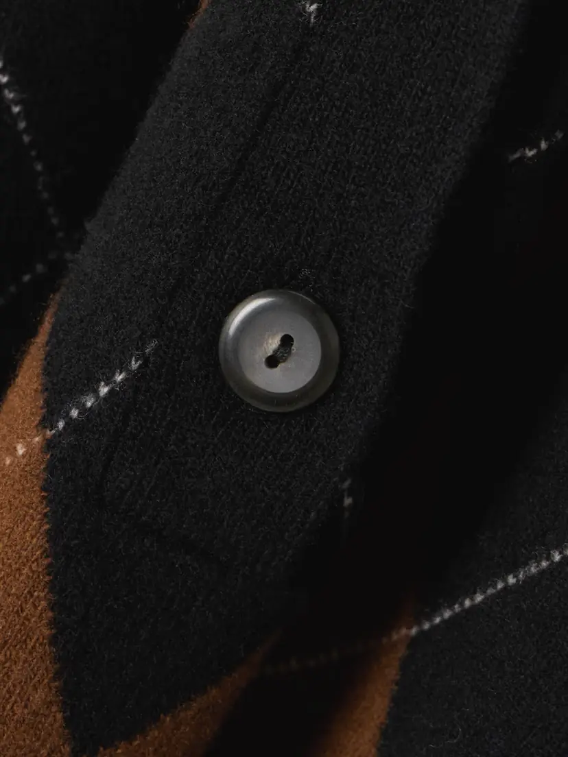 RÓHE Argyle Wool Polo Sweater | Thumbnail 4 RÓHE Argyle Wool Polo Sweater | Thumbnail 4