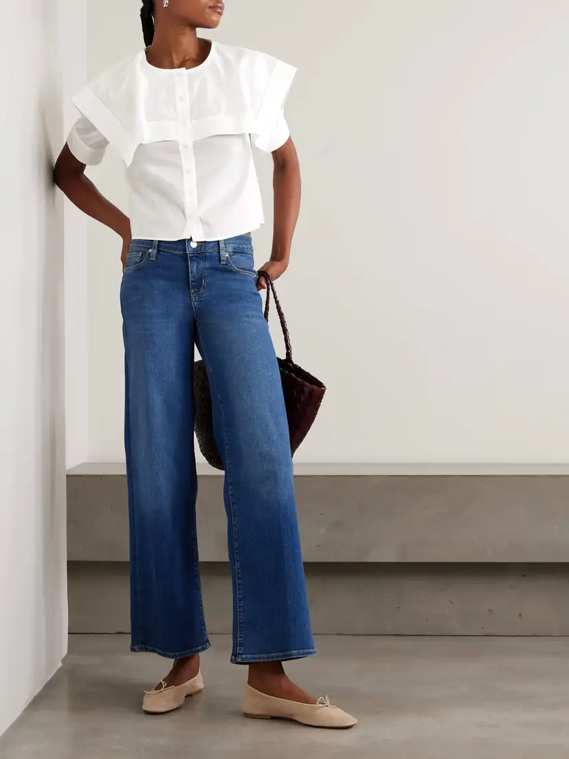 Frame Le Slim Palazzo Low-rise Wide-leg Jeans | Thumbnail 2 Frame Le Slim Palazzo Low-rise Wide-leg Jeans | Thumbnail 2