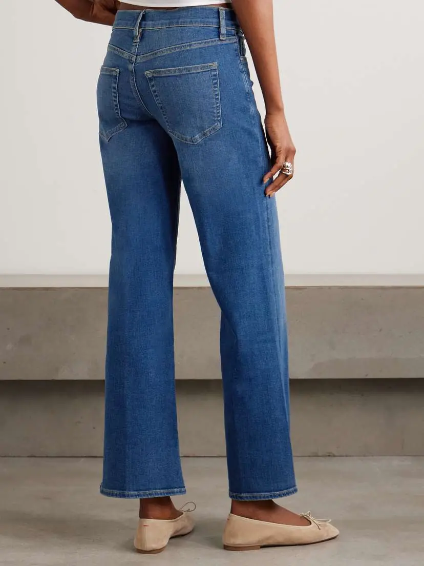 Frame Le Slim Palazzo Low-rise Wide-leg Jeans | Thumbnail 4 Frame Le Slim Palazzo Low-rise Wide-leg Jeans | Thumbnail 4