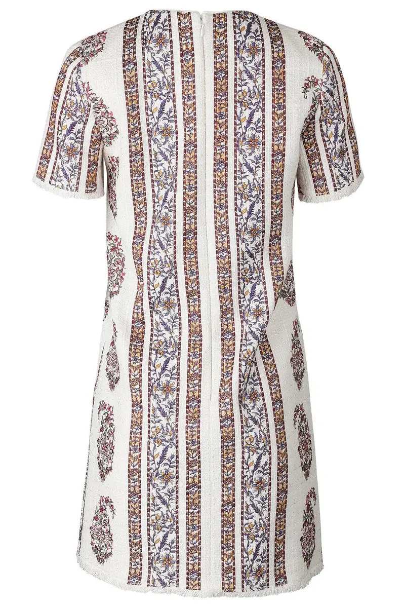 Giambattista Valli Short Sleeve Paisley Mini Dress | Thumbnail 4