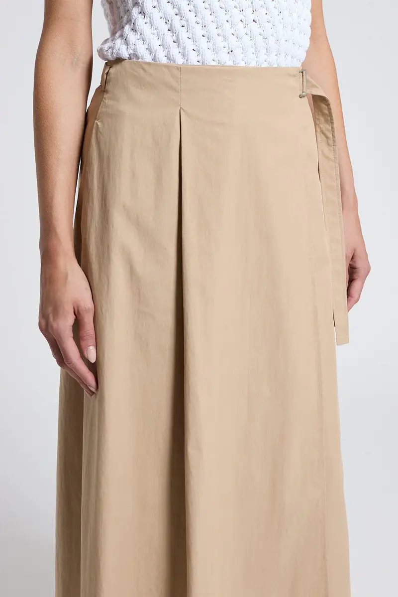 PESERICO Wrap Around Midi Skirt | Thumbnail 3