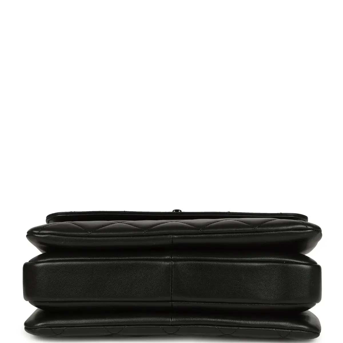 Chanel Chanel Medium Trendy CC Top Handle Flap So Bag Black Lambskin Black Hardware | Thumbnail 6 Chanel Chanel Medium Trendy CC Top Handle Flap So Bag Black Lambskin Black Hardware | Thumbnail 6