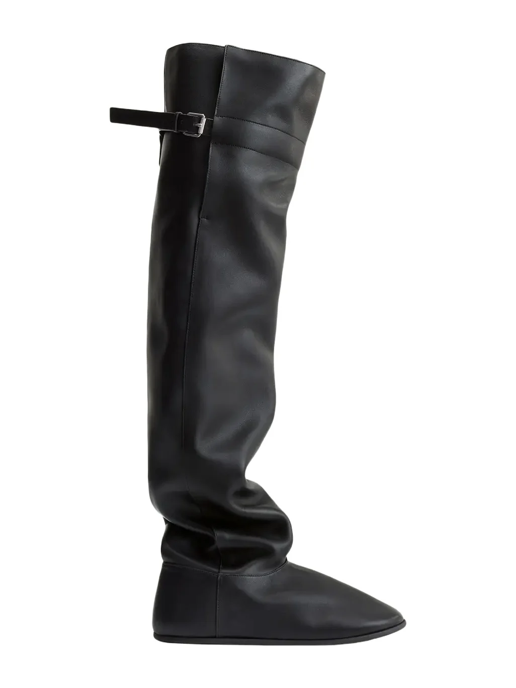 Big Shearling-Lined Leather Over-the-Knee Boots Big Shearling-Lined Leather Over-the-Knee Boots