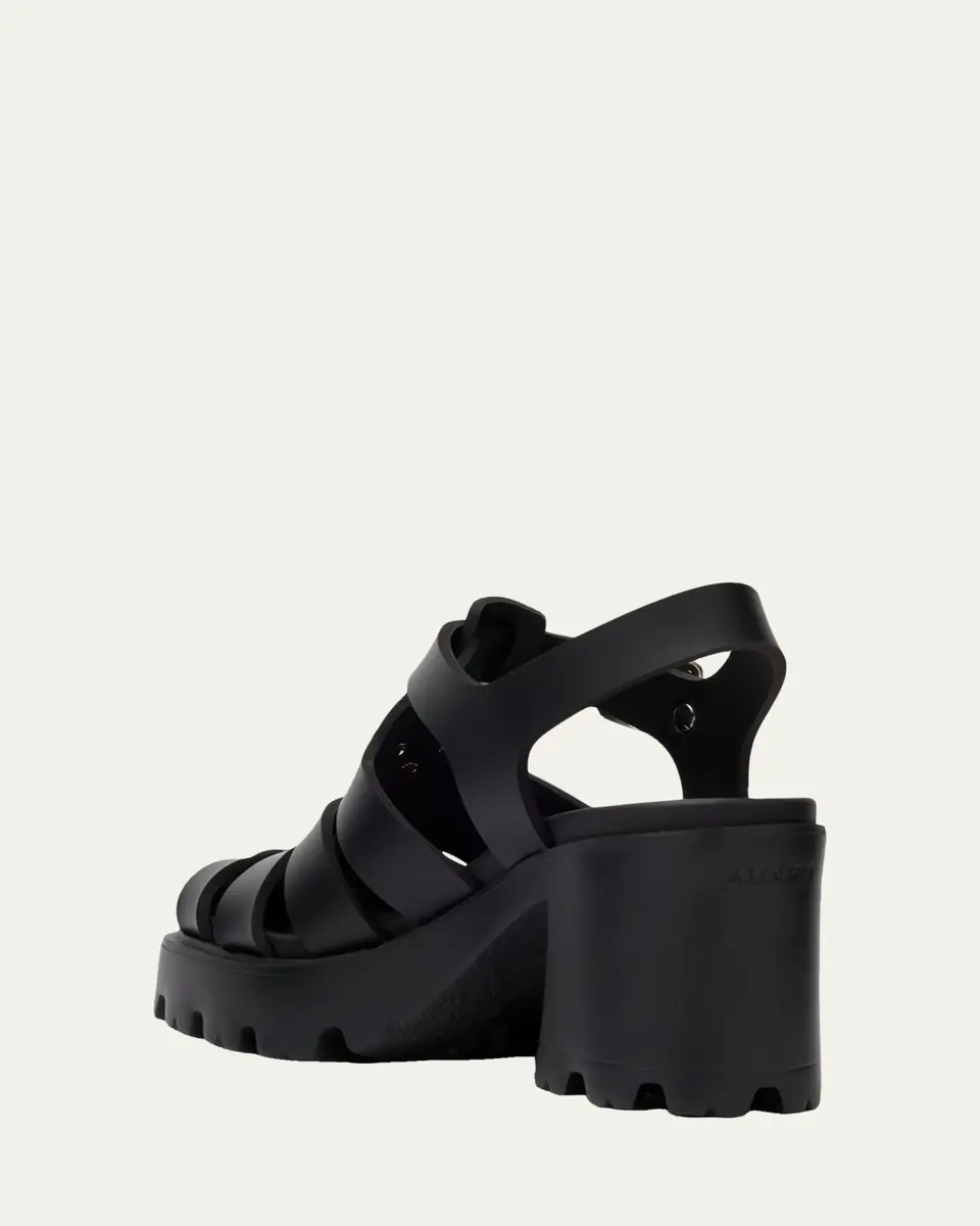 Prada 90mm Stride Flow Rubber Fisherman Sandals | Thumbnail 2 Prada 90mm Stride Flow Rubber Fisherman Sandals | Thumbnail 2
