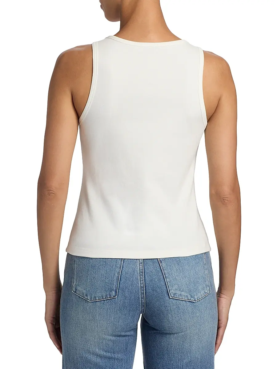 Simkhai Women's Alistair Embellished Crewneck Tank | Thumbnail 5 Simkhai Women's Alistair Embellished Crewneck Tank | Thumbnail 5