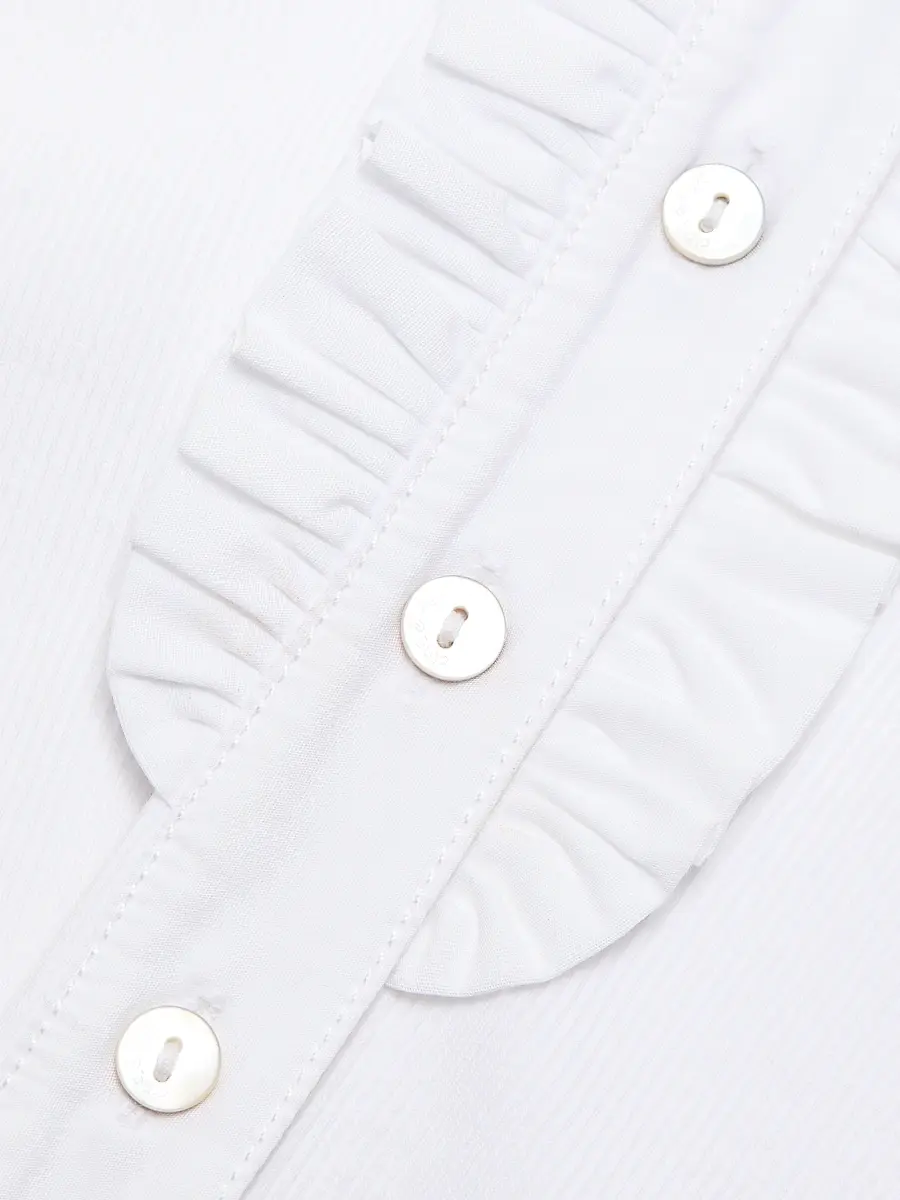 Cinq à Sept Women's Justine Ribbed Stretch-Cotton Button-Front Blouse | Thumbnail 7 Cinq à Sept Women's Justine Ribbed Stretch-Cotton Button-Front Blouse | Thumbnail 7