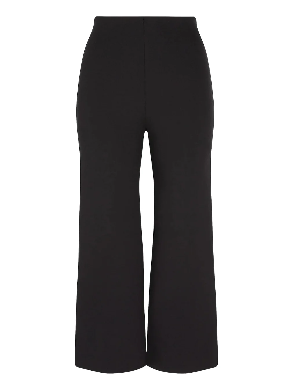Women's Neoprene Wide-Leg Crop Pants