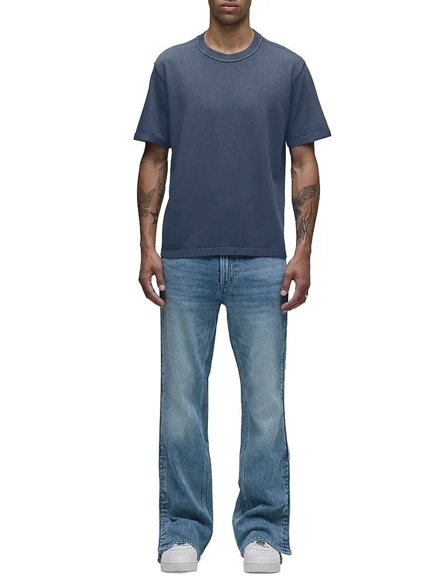 Hudson Jeans Men's Walker Track Kick Flare Jeans | Thumbnail 2 Hudson Jeans Men's Walker Track Kick Flare Jeans | Thumbnail 2