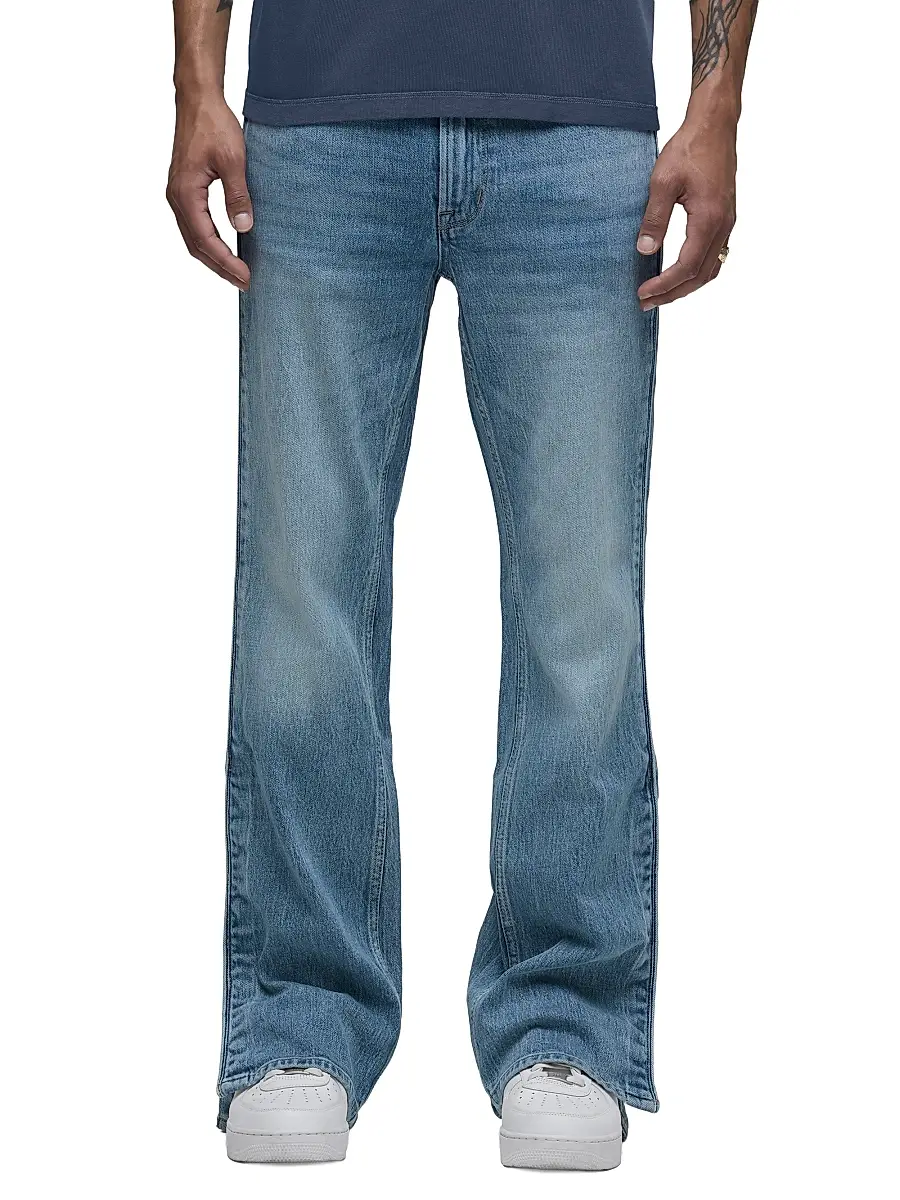 Hudson Jeans Men's Walker Track Kick Flare Jeans | Thumbnail 4 Hudson Jeans Men's Walker Track Kick Flare Jeans | Thumbnail 4