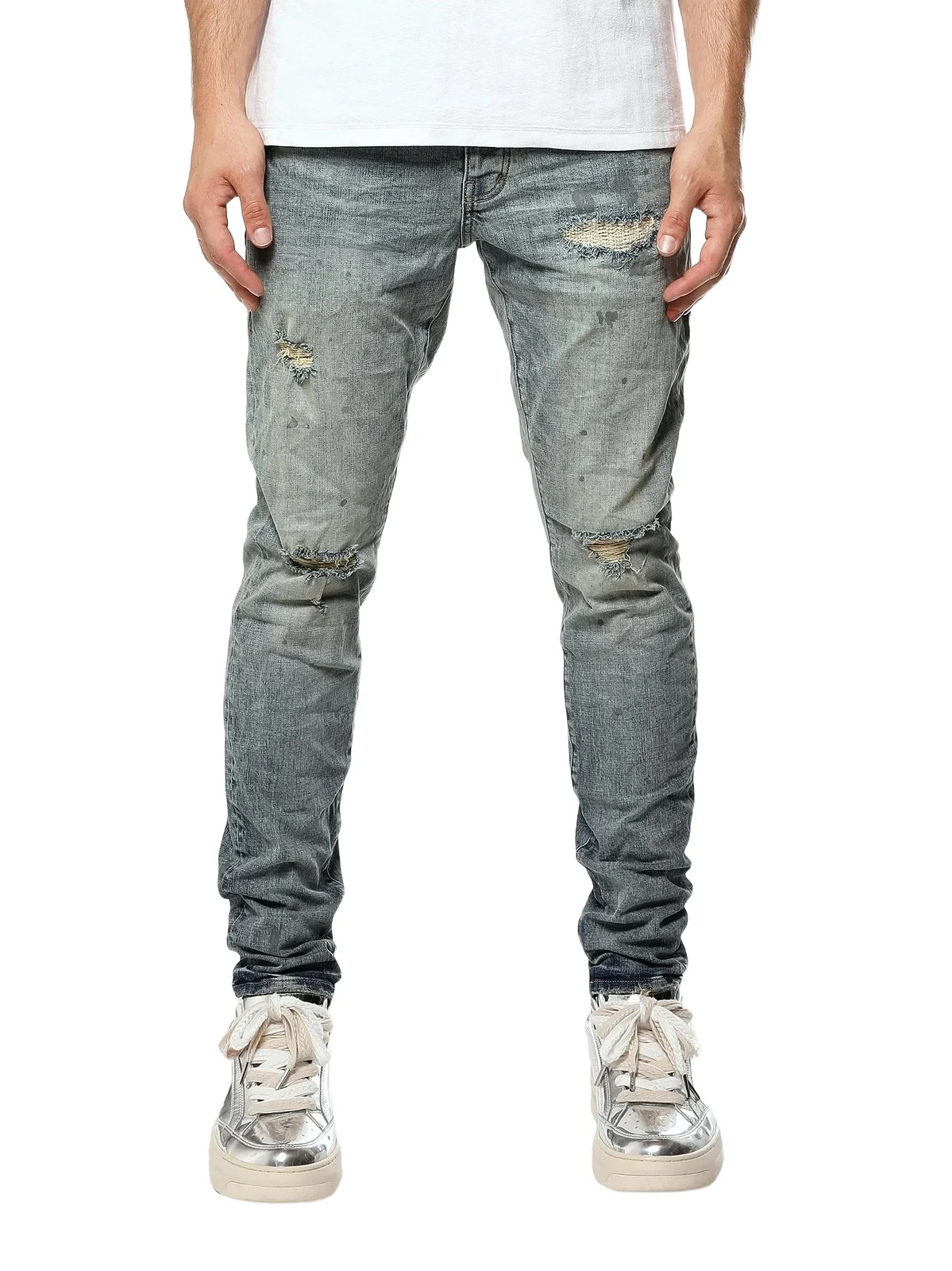 Men's Distressed Skinny Jeans Men's Distressed Skinny Jeans