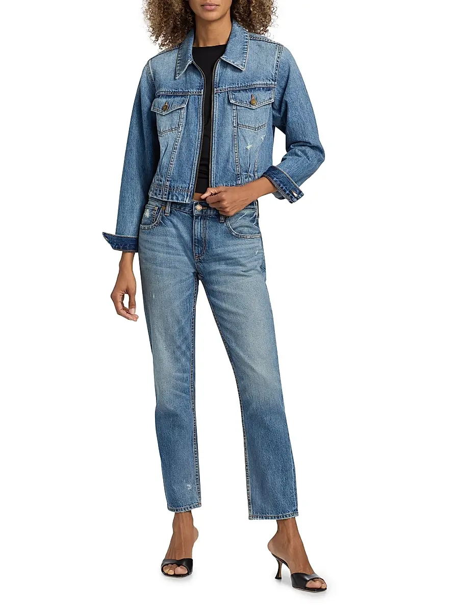 Ramy Brook Women's Milla Straight-Leg Jeans | Thumbnail 2 Ramy Brook Women's Milla Straight-Leg Jeans | Thumbnail 2