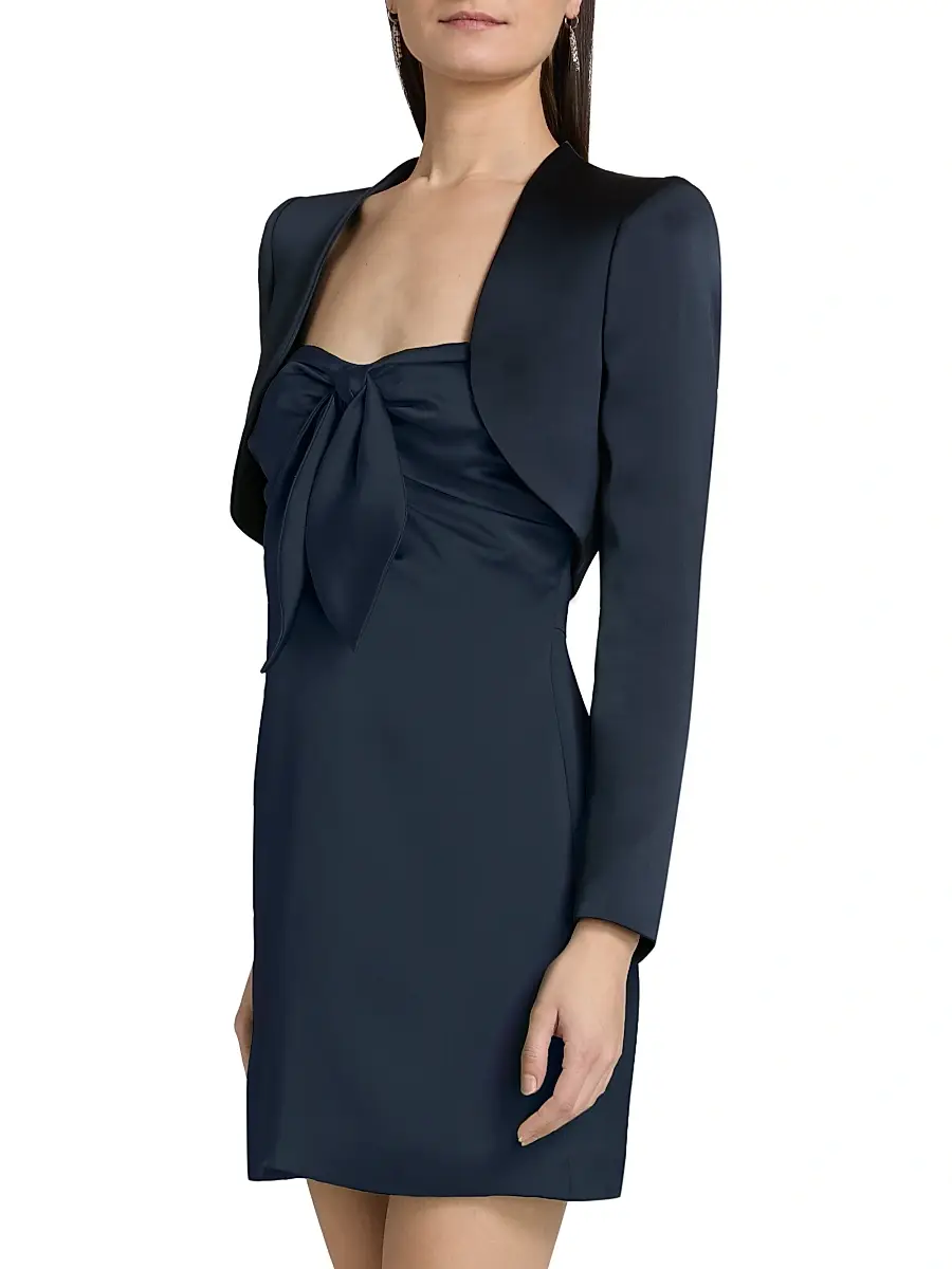 Ramy Brook Women's Gia Open-Front Capelet | Thumbnail 4