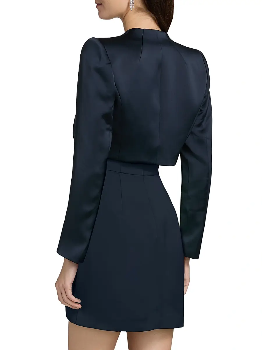Ramy Brook Women's Gia Open-Front Capelet | Thumbnail 5