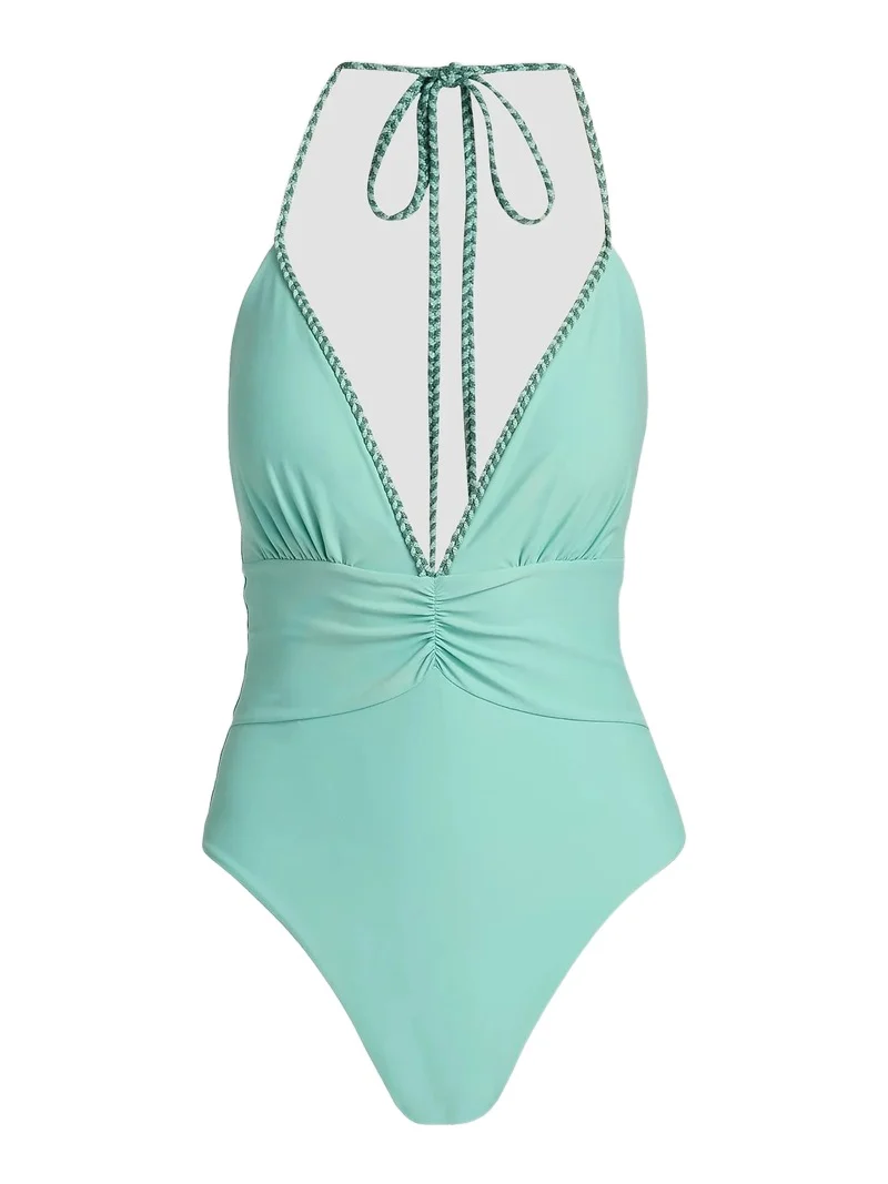 Ramy Brook Women's Madison V-Neck One-Piece Swimsuit