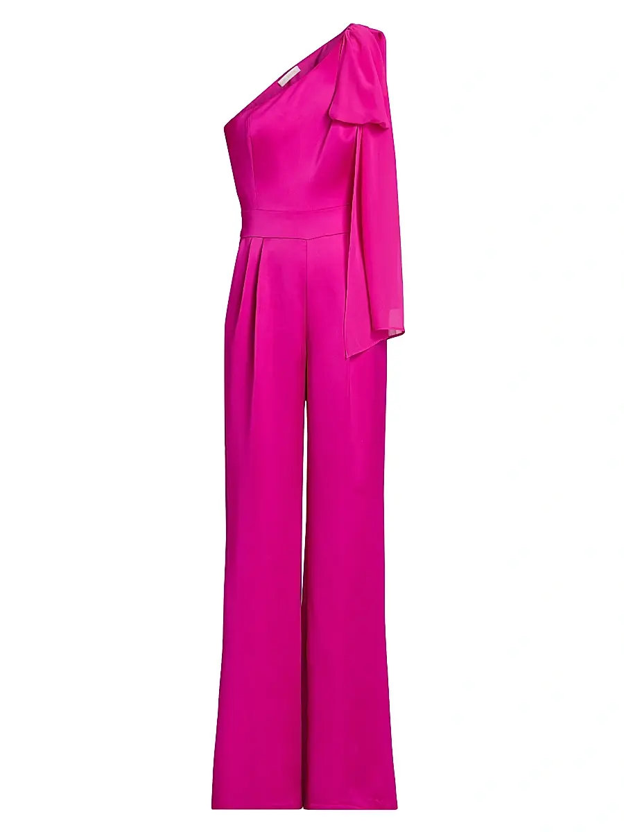 Ramy Brook Women's Genny One-Shoulder Jumpsuit | Image 1 Ramy Brook Women's Genny One-Shoulder Jumpsuit | Image 1