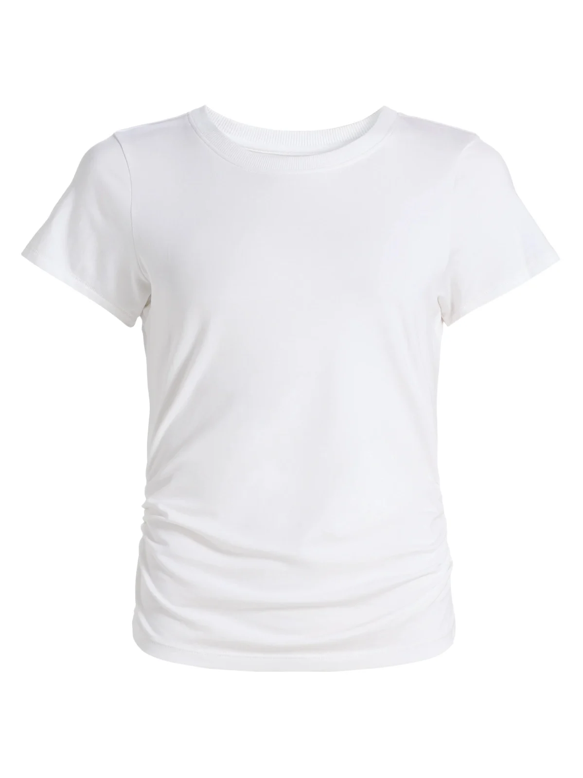 Women's Kate Ruched Cotton-Blend T-Shirt