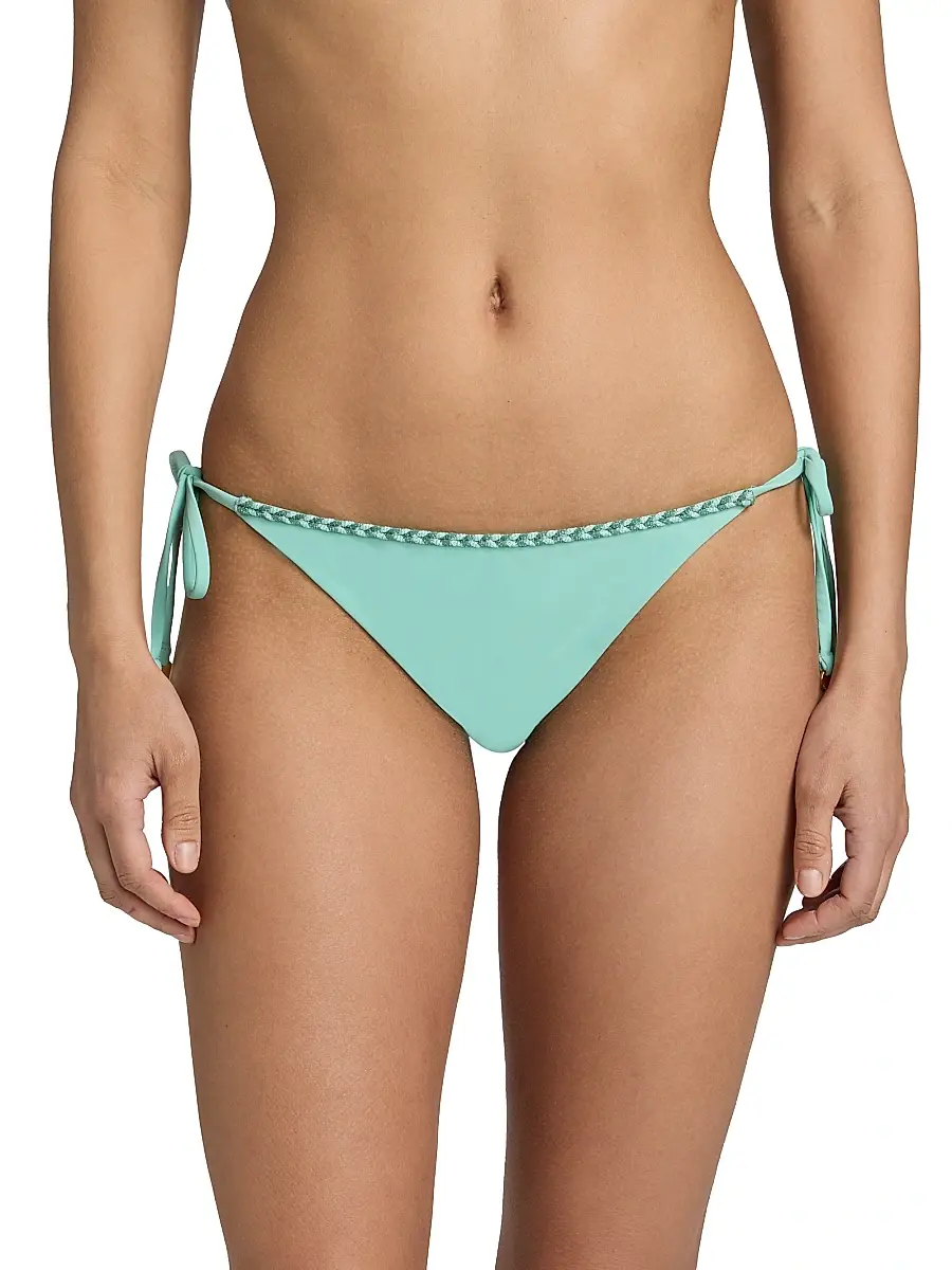 Ramy Brook Women's Benni Braided Side-Tie Bikini Bottom | Thumbnail 3 Ramy Brook Women's Benni Braided Side-Tie Bikini Bottom | Thumbnail 3
