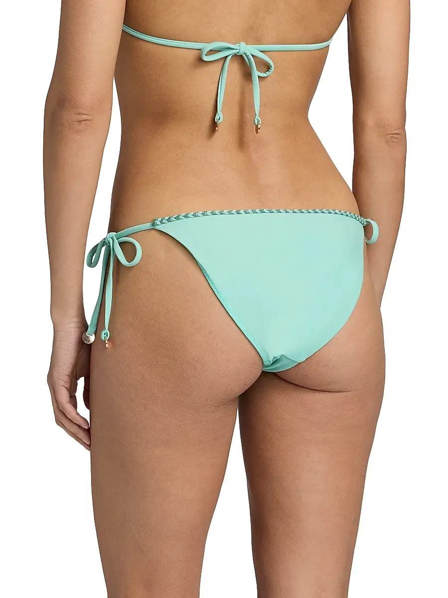 Ramy Brook Women's Benni Braided Side-Tie Bikini Bottom | Thumbnail 4 Ramy Brook Women's Benni Braided Side-Tie Bikini Bottom | Thumbnail 4