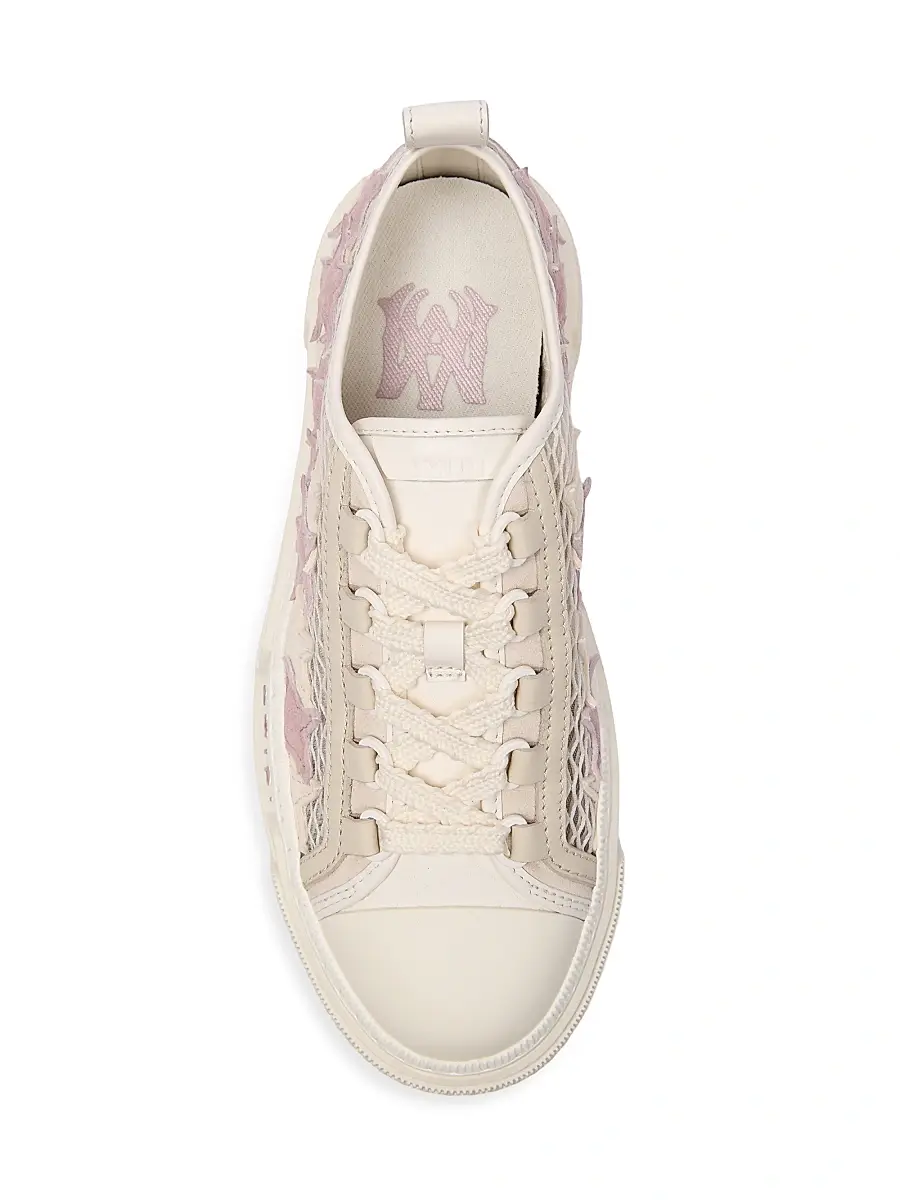 AMIRI Women's Stars Court Mesh Low-Top Sneakers | Thumbnail 3 AMIRI Women's Stars Court Mesh Low-Top Sneakers | Thumbnail 3
