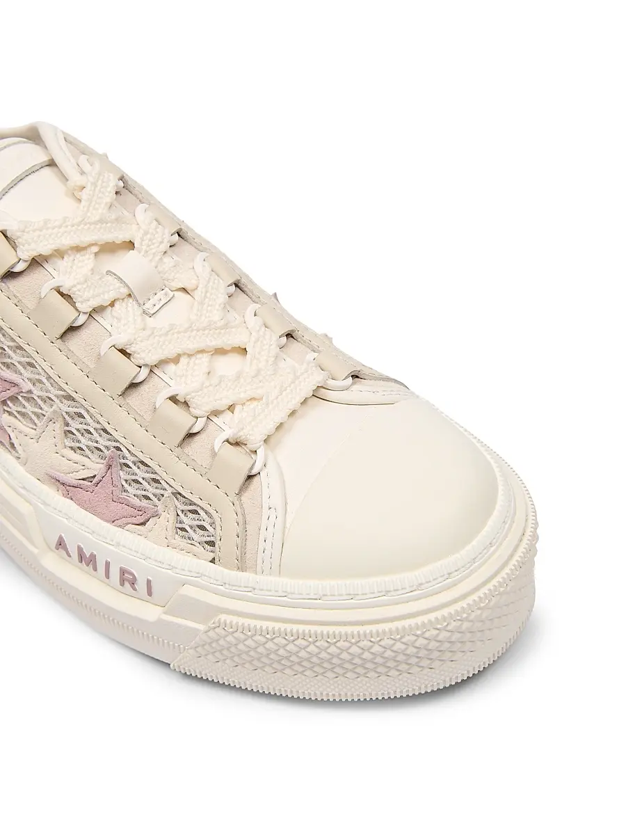 AMIRI Women's Stars Court Mesh Low-Top Sneakers | Thumbnail 4 AMIRI Women's Stars Court Mesh Low-Top Sneakers | Thumbnail 4