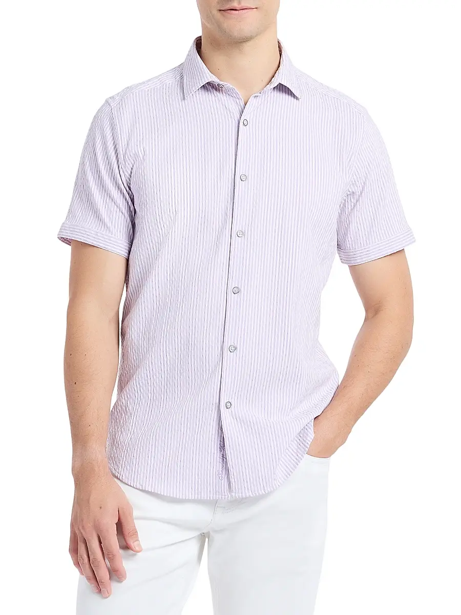 Robert Graham Men's Fornillo Short-Sleeve Shirt | Thumbnail 3 Robert Graham Men's Fornillo Short-Sleeve Shirt | Thumbnail 3