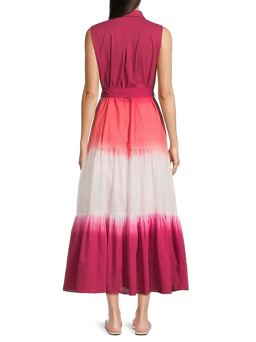 Kobi Halperin Women's Arabella Dip-Dye Cotton Midi-Dress | Thumbnail 5 Kobi Halperin Women's Arabella Dip-Dye Cotton Midi-Dress | Thumbnail 5