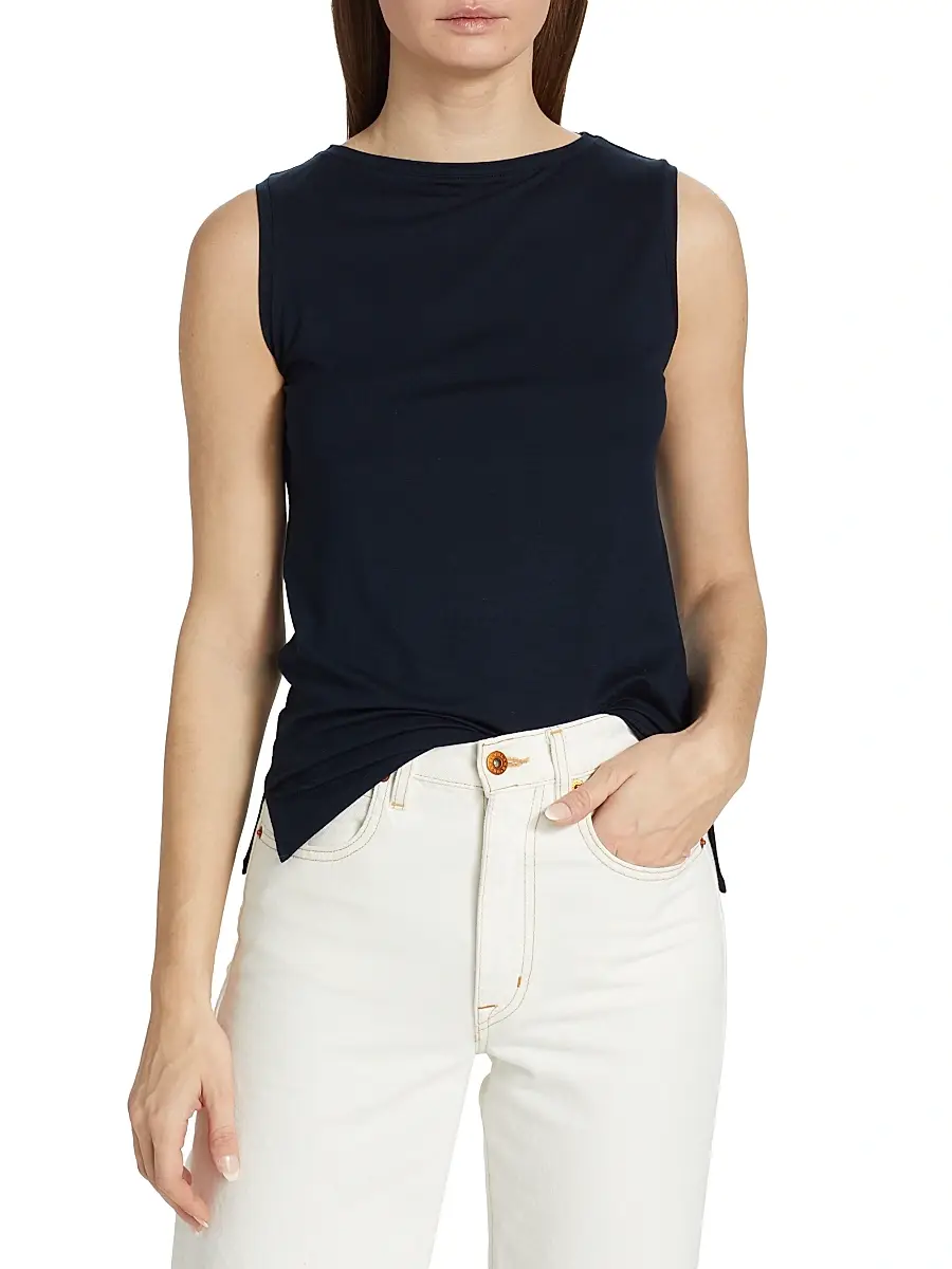 MAJESTIC FILATURES Women's Soft Touch Boatneck Top | Thumbnail 3 MAJESTIC FILATURES Women's Soft Touch Boatneck Top | Thumbnail 3