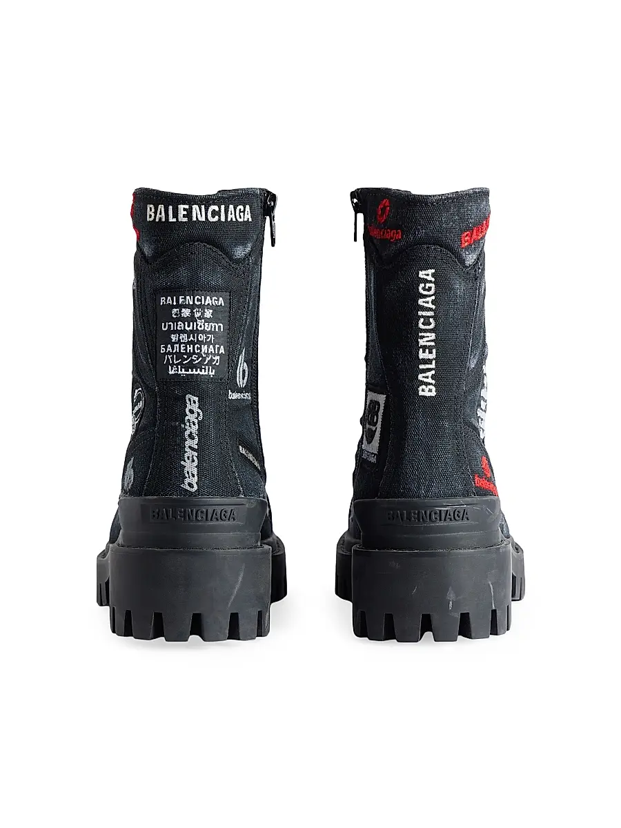 Balenciaga Men's Combat Strike Boots | Thumbnail 5 Balenciaga Men's Combat Strike Boots | Thumbnail 5