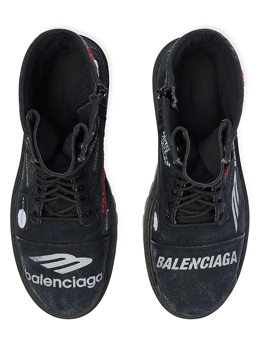 Balenciaga Men's Combat Strike Boots | Thumbnail 6 Balenciaga Men's Combat Strike Boots | Thumbnail 6