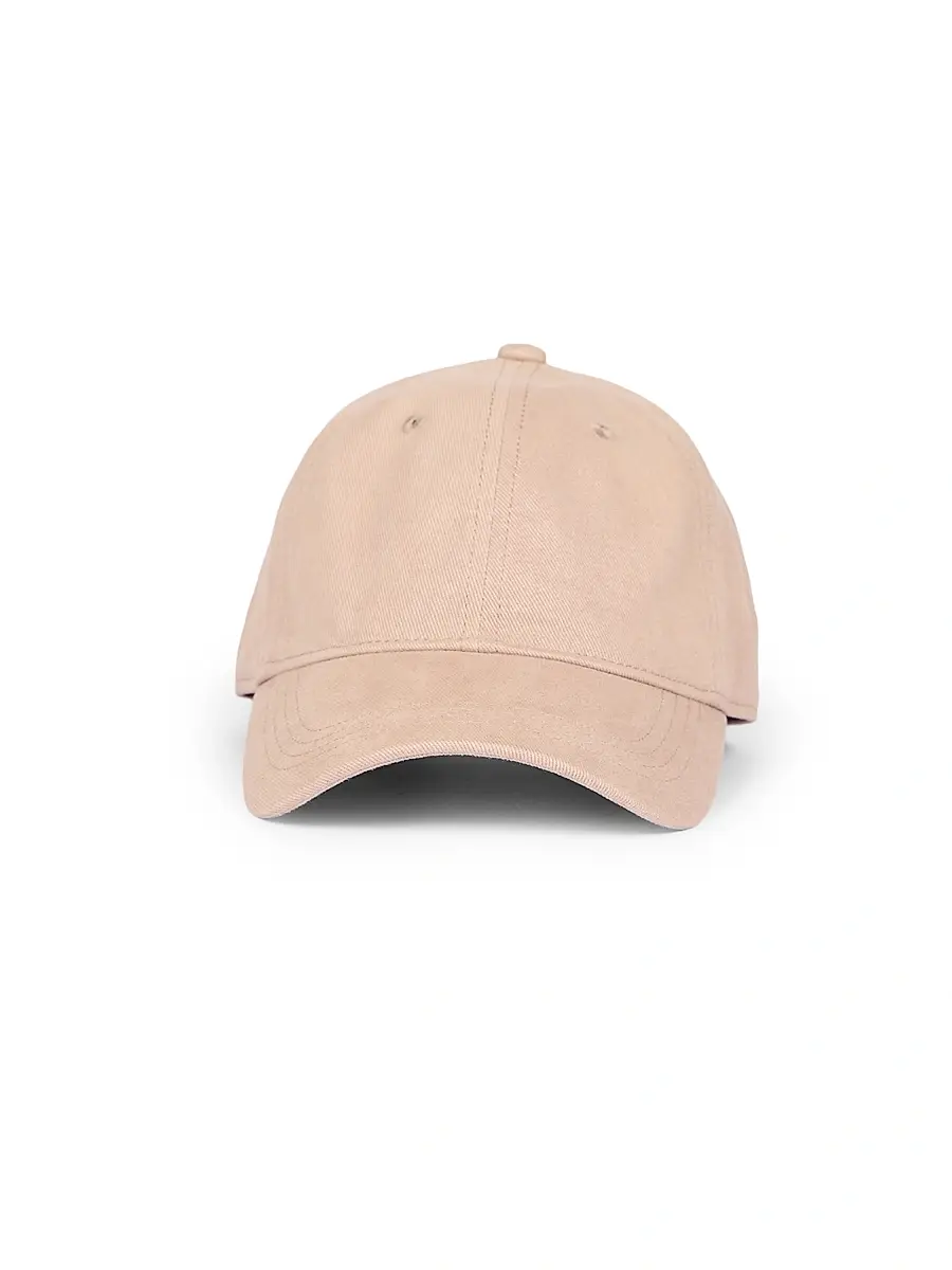 Acne Studios Men's Carily Back Logo Cotton Baseball Cap | Thumbnail 2 Acne Studios Men's Carily Back Logo Cotton Baseball Cap | Thumbnail 2