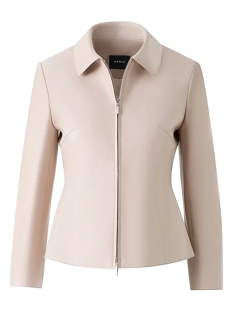 Akris Women's Hecate Leather Jacket