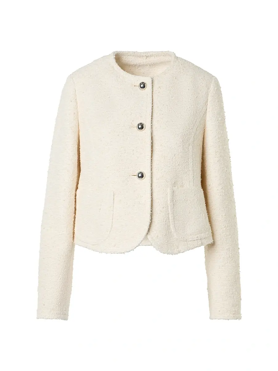 Akris punto Women's Bouclé Crewneck Jacket