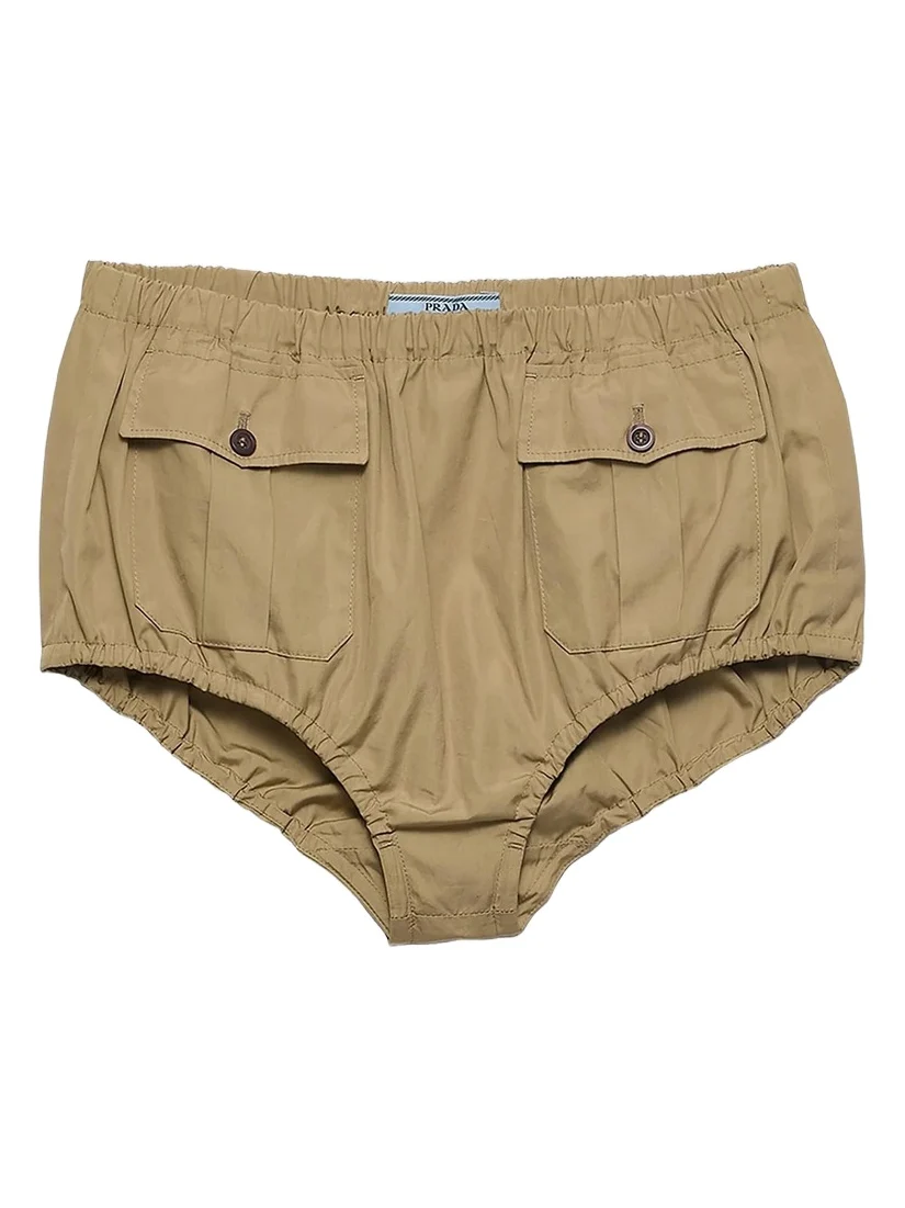 Prada Women's Poplin Shorts