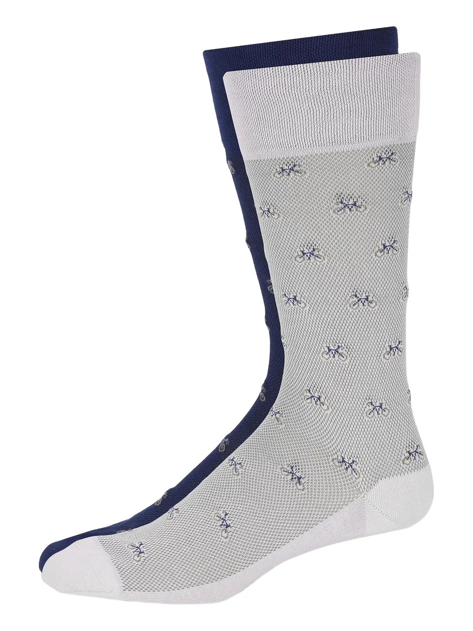 Men's 2-Pack Tiny Bike Mid-Calf Socks Men's 2-Pack Tiny Bike Mid-Calf Socks
