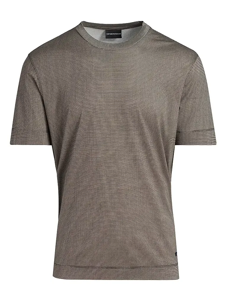 Men's Geometric-Print Jersey Crewneck T-Shirt Men's Geometric-Print Jersey Crewneck T-Shirt