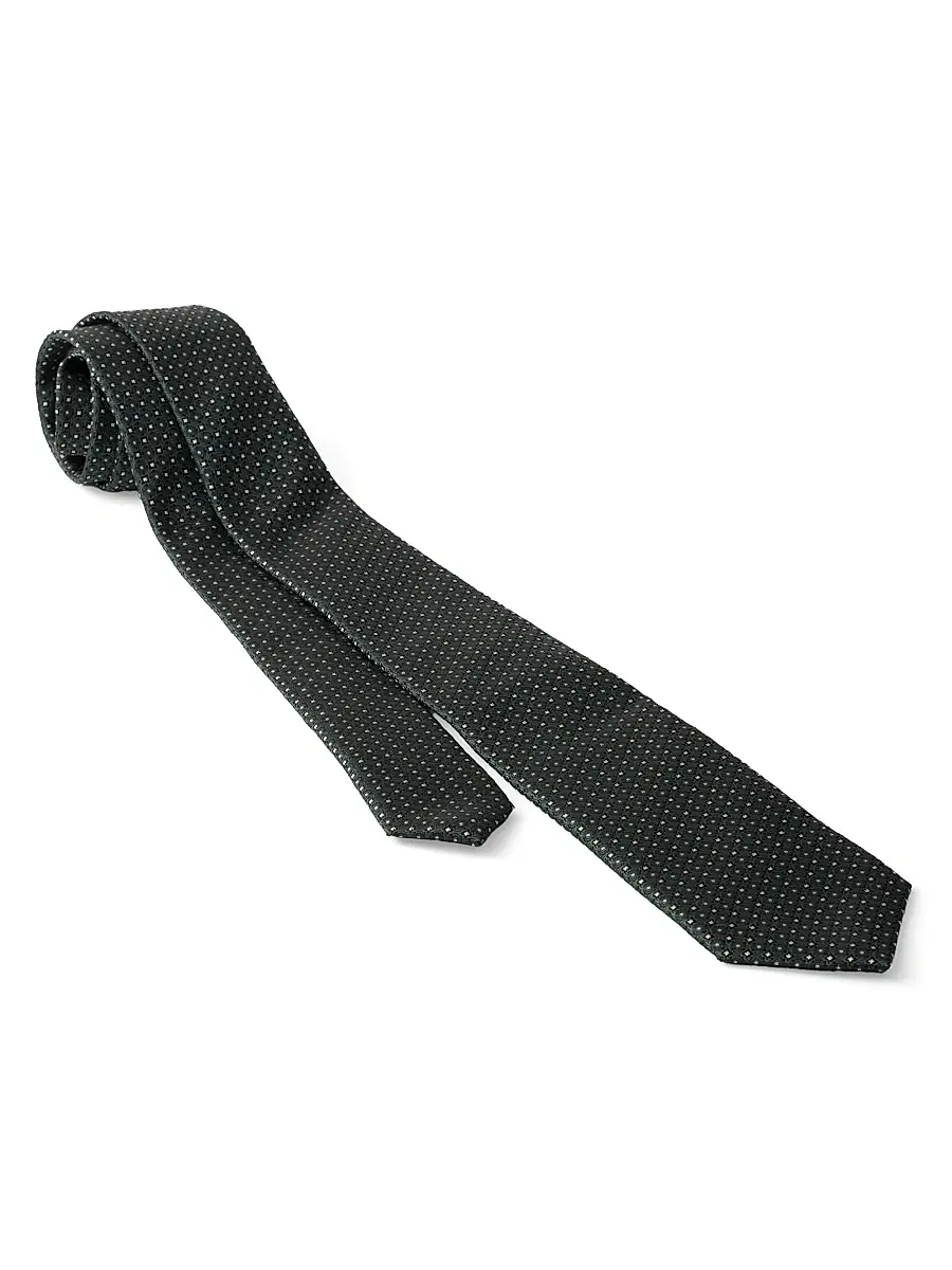 Prada Men's Silk Tie - Green | Thumbnail 2