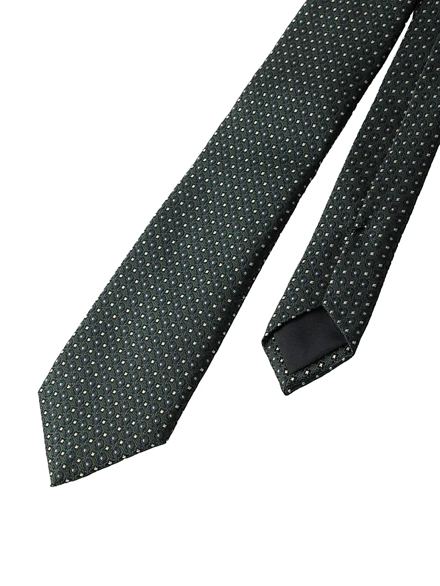 Prada Men's Silk Tie - Green | Thumbnail 3