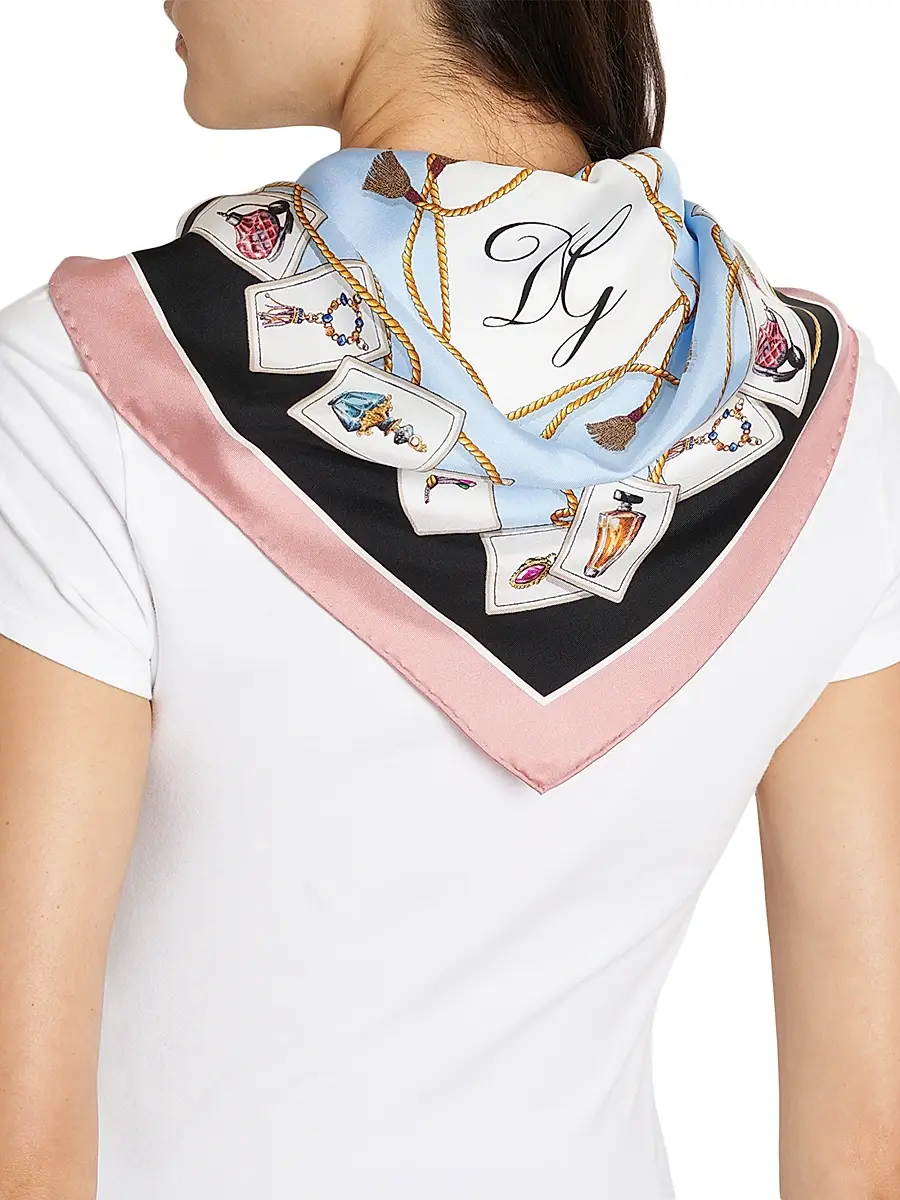 Dolce & Gabbana Women's Scarf Stretch-Cotton T-Shirt - Bianco Ottico | Thumbnail 6 Dolce & Gabbana Women's Scarf Stretch-Cotton T-Shirt - Bianco Ottico | Thumbnail 6