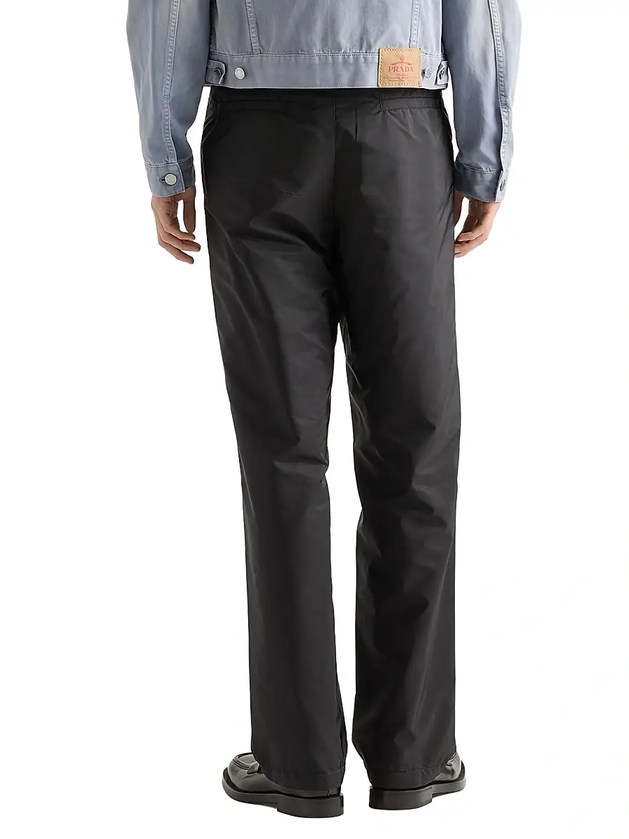 Prada Men's Re-Nylon Pants - Black | Thumbnail 3 Prada Men's Re-Nylon Pants - Black | Thumbnail 3