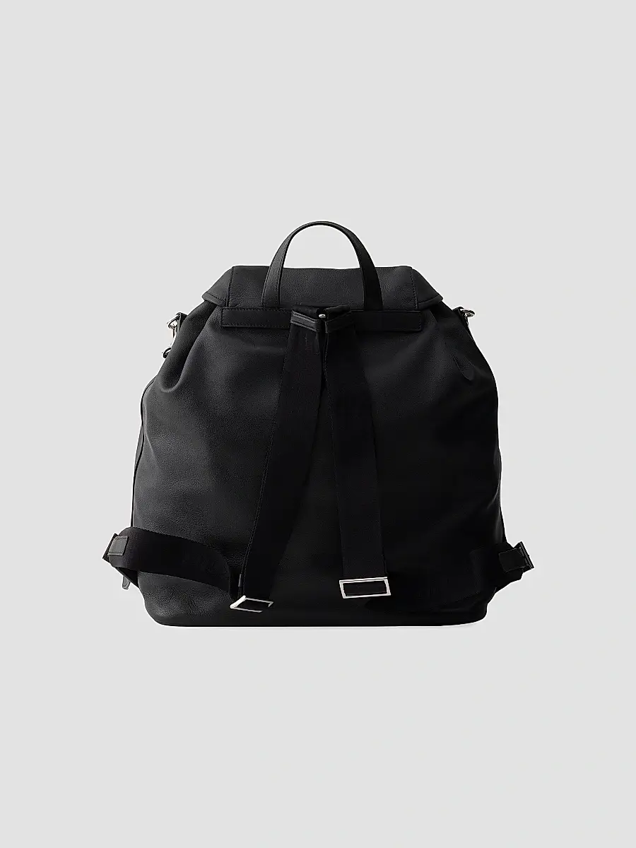 Prada Men's Leather Backpack | Thumbnail 6 Prada Men's Leather Backpack | Thumbnail 6