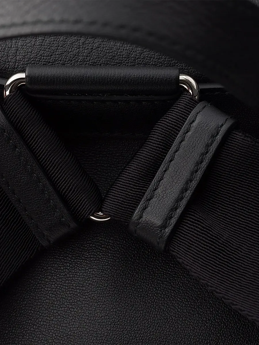 Prada Men's Leather Backpack | Thumbnail 9 Prada Men's Leather Backpack | Thumbnail 9