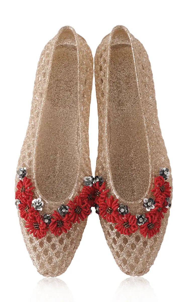 HEAVENLY JELLY Flora Embellished Jelly Shoes | Thumbnail 2