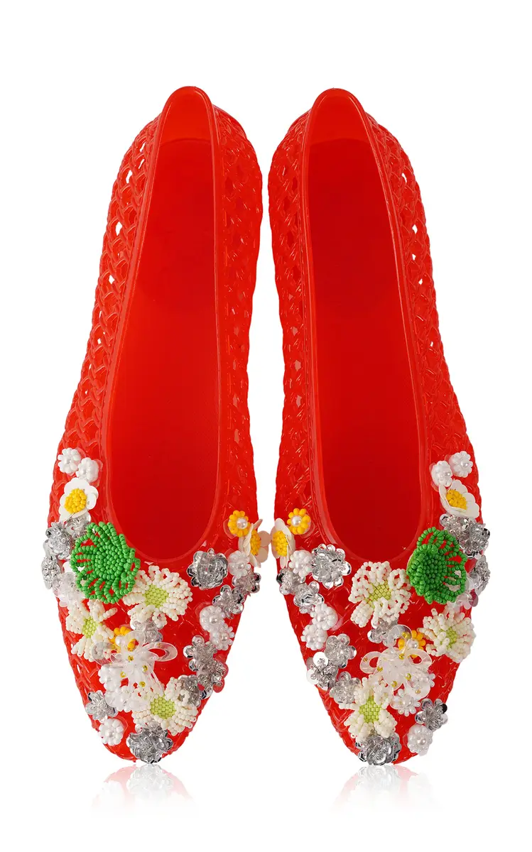 HEAVENLY JELLY Dahria Embellished Jelly Shoes | Thumbnail 8