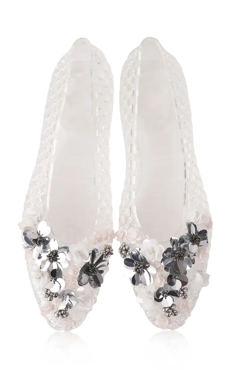 HEAVENLY JELLY Wilda Embellished Jelly Shoes