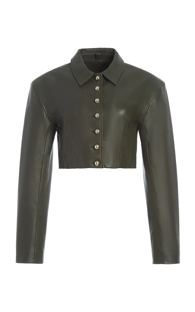 The Arabella Lamb Leather Jacket