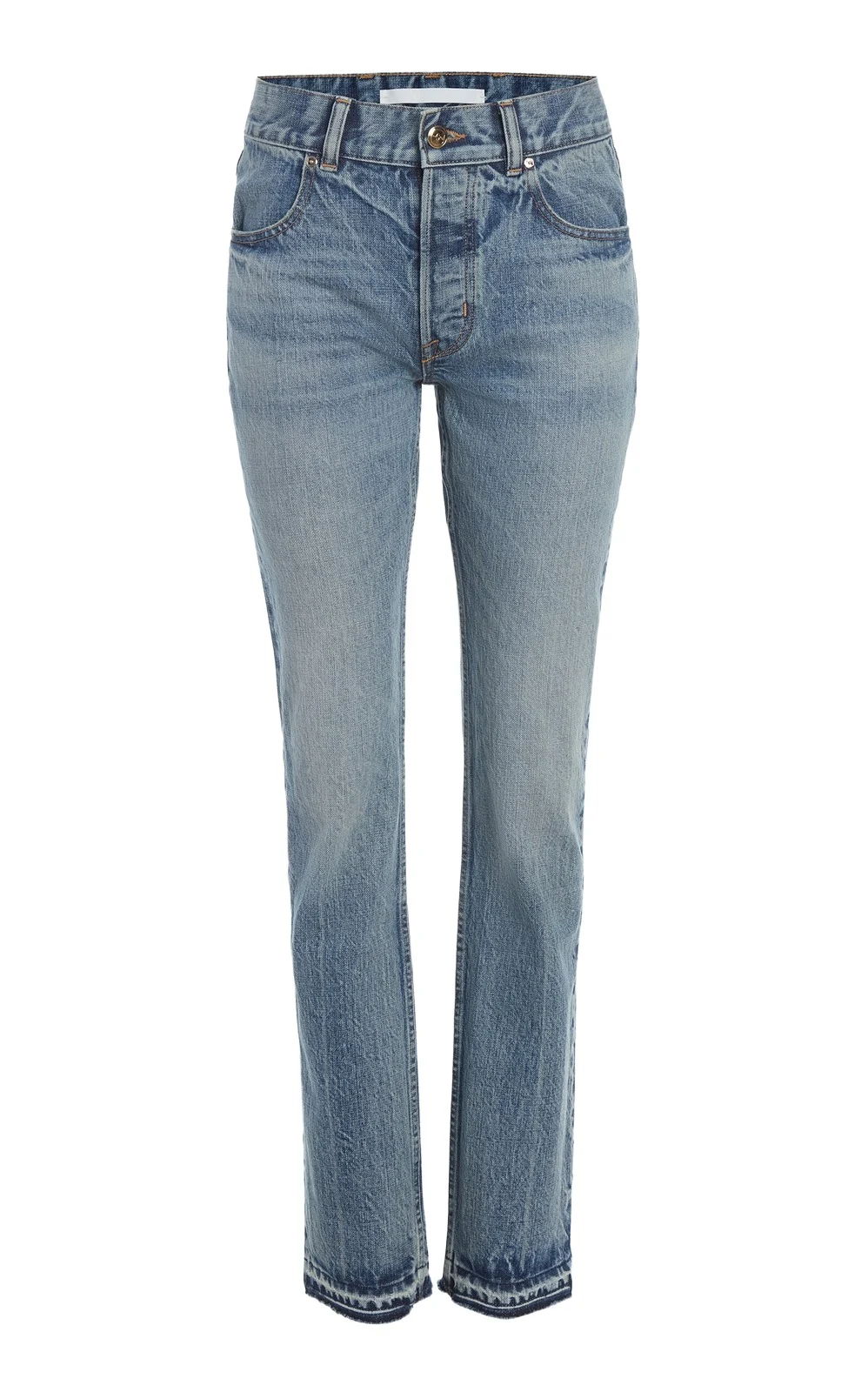 RÙADH The Olympia Rigid Mid-Rise Slim-Fit Jeans