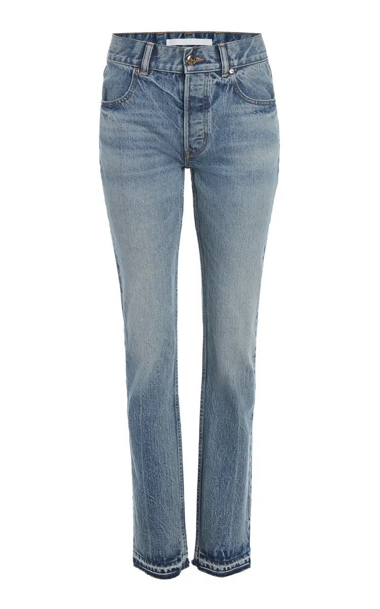 RÙADH The Olympia Rigid Mid-Rise Slim-Fit Jeans