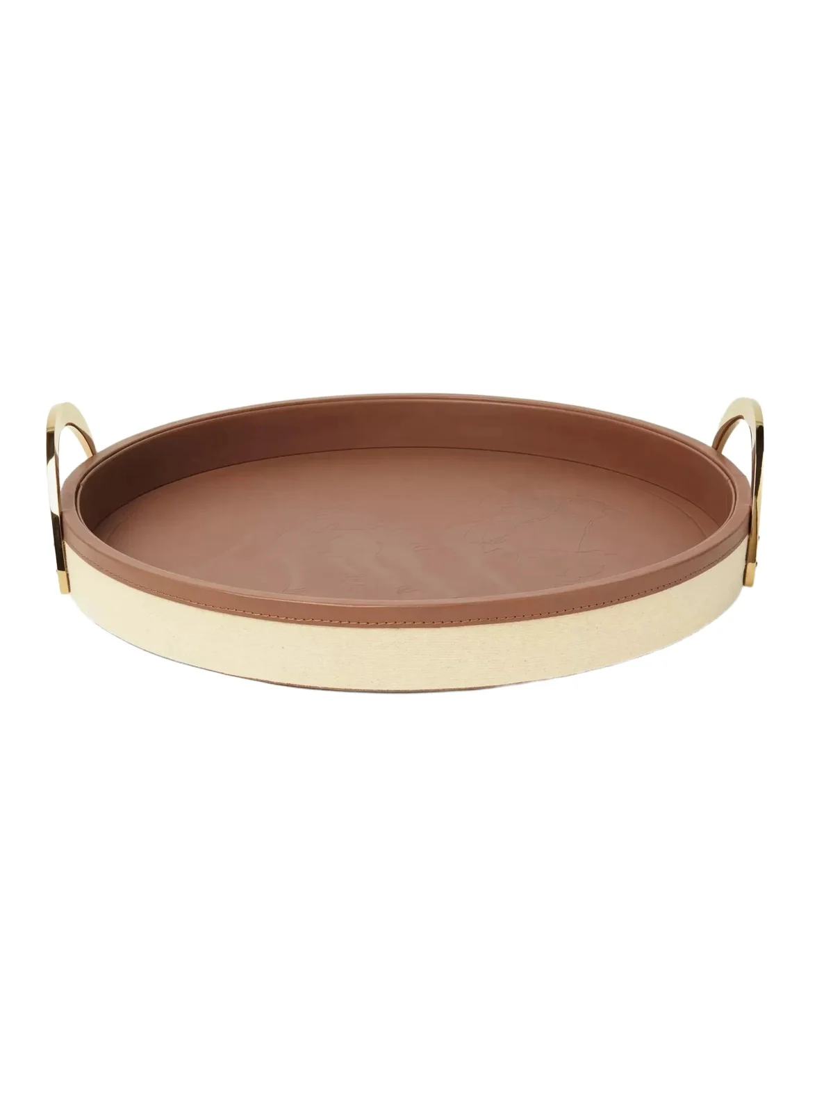 Ralph Lauren Home Garrett Canvas, Leather and Brass Tray - Men