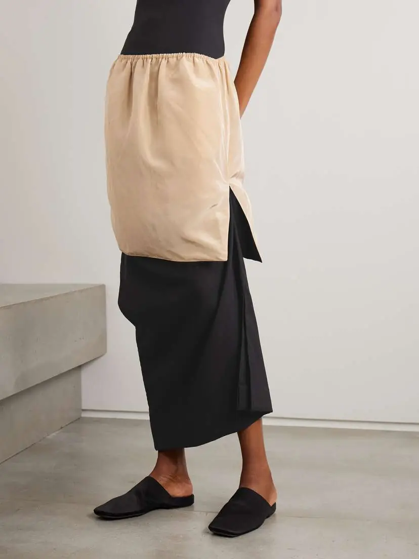 Calvin Klein Collection Tyler Wool Midi Skirt | Thumbnail 3 Calvin Klein Collection Tyler Wool Midi Skirt | Thumbnail 3